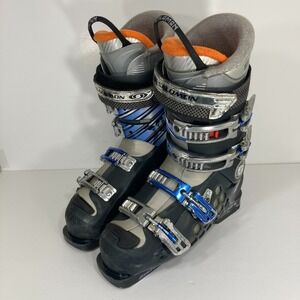 Salomon X-Wave 9 Flex 100 Black Downhill Ski‎ Boots Men's Size 25 Sensifit